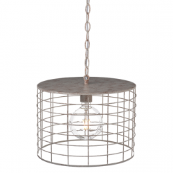 Aca GN731PLAW Φωτιστικό Οροφής Λευκό Σκουριά Dublin