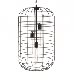 Aca OD90983P Φωτιστικό Οροφής Μαύρο Prometheus