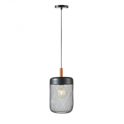 Aca TF501P20BK Φωτιστικό Οροφής Μαύρο Parot