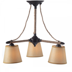 Aca EG165073C Φωτιστικό Οροφής Κρεμ/Μπεζ Gavdos