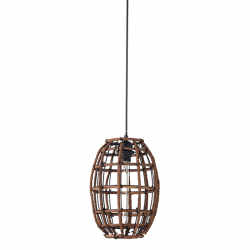 Aca GN36231PW Φωτιστικό Οροφής Καφέ Zulu