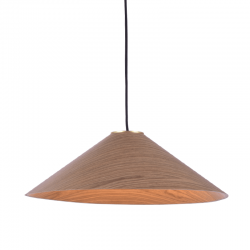 Aca MQ13P136WW Φωτιστικό Οροφής Walnut Καφέ Nairobi