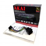 Akai AK-111 Ηχοσύστημα αυτοκινήτου με Bluetooth, USB, κάρτα SD, Aux-In και αποσπώμενη πρόσοψη 4 x 45 W