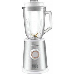 Primo PRB-40382 Μπλέντερ 1000W με Γυάλινη Κανάτα 1.5lt Inox