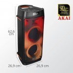 Akai Party Box 810 Φορητό Bluetooth party speaker με LED