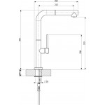 Armando Vicario Tozo 48580-100 Μπαταρία Κουζίνας με Αποσπώμενο Ντους