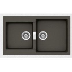 SCHOCK CRISTALITE MANHATTAN 30290-1421 ASPHALT - ΝΕΡΟΧΥΤΗΣ ΓΡΑΝΙΤΕΝΙΟΣ ΕΝΘΕΤΟΣ (86x50cm)