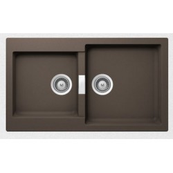 SCHOCK CRISTALITE MANHATTAN 30290-1551 MOCHA - ΝΕΡΟΧΥΤΗΣ ΓΡΑΝΙΤΕΝΙΟΣ ΕΝΘΕΤΟΣ (86x50cm)