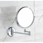 Καθρέφτης Μπάνιου 2 Όψεων Μεγενθυντικός 4Χ Xρωμέ The Box TBCR-206CR