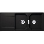 Schock Manhattan Cristalite 30300-1401 Ένθετος Νεροχύτης 116x51cm Nero