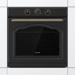 Gorenje BOS67372CLB Εντοιχιζόμενος Φούρνος με Λειτουργία Ατμού