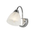 Aca DLX7391W Φωτιστικό Επίτοιχο Απλίκα Ασημί Byron Aca DLX7391W Φωτιστικό Επίτοιχο Απλίκα Ασημί Byron
