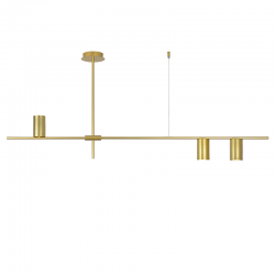 Aca OD843C130G Φωτιστικό Οροφής Χρυσό Aristo