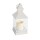 Aca F0711113 Mayon Διακοσμητικό Φωτιστικό Led Φαναράκι Μπαταρίας Λευκό