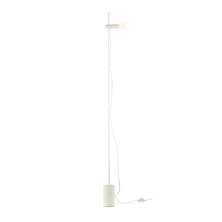 Aca OD581F160W Επιδαπέδιο Φωτιστικό Λευκό Hera