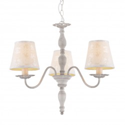 Aca DL9503PWB Φωτιστικό Οροφής Κρεμ/Μπεζ Karpathia