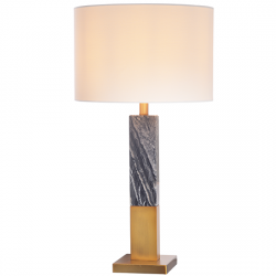 Aca ML306411TB Φωτιστικό Πορτατίφ Λευκό Luxor