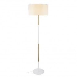 Aca OD6508FWH Επιδαπέδιο Φωτιστικό Λευκό Yasmine