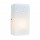 Aca DL0830RC Επίτοιχο Φωτιστικό Απλίκα Λευκό Γυαλί Μοτίβο Scilla
