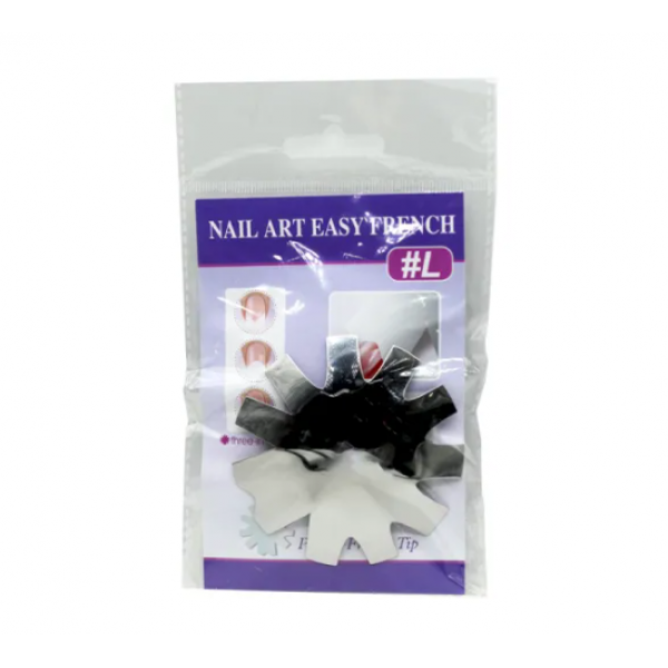 Μεταλλικό Εργαλείο Για Γαλλικό Μανικιούρ Nail Art Easy French L