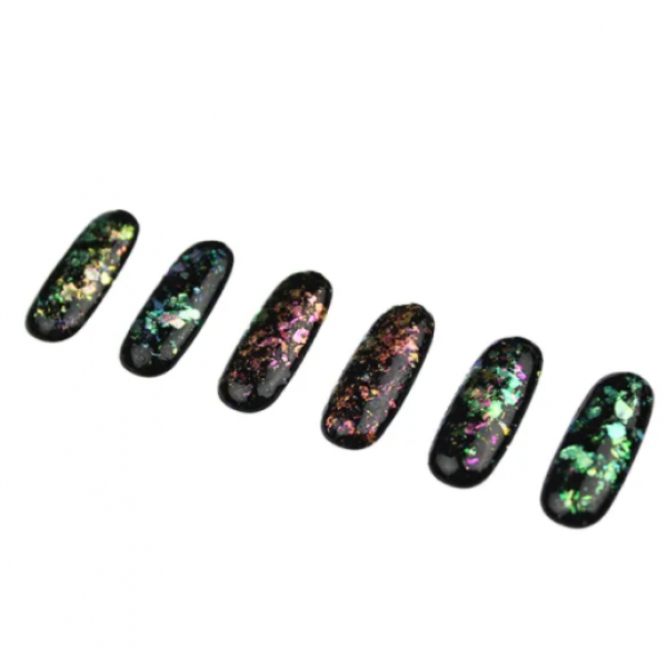 Brocade Σκόνη Nail Art 1#