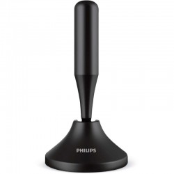 Philips SDV5300/GRS Κεραία τηλεόρασης HDTV/4K/UHF/VHF/FM εσωτερικού χώρου / αυτοκινήτου με ενισχυτή 