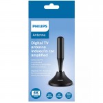 Philips SDV5300/GRS Κεραία τηλεόρασης HDTV/4K/UHF/VHF/FM εσωτερικού χώρου / αυτοκινήτου με ενισχυτή