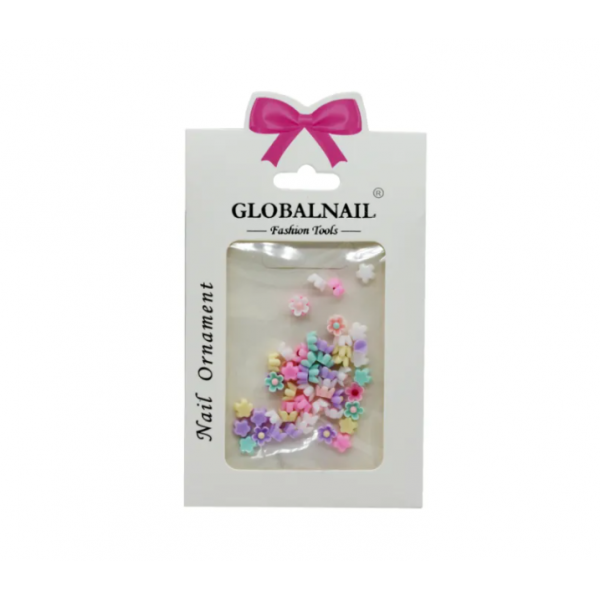 Globalnail 3D Διακοσμητικά νυχιών - Λουλούδι σχέδιο 1