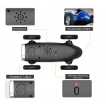 Τηλεκατευθυνόμενο Αυτοκίνητο με τηλεχειριστήριο, ηχείο Bluetooth και κάμερα Κόκκινο F9