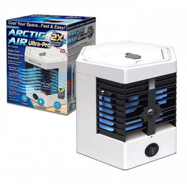 Φορητό Κλιματιστικό USB & Υγραντήρας – Μίνι Air Conditioner Cooler – Arctic cool ultra-pro 2x