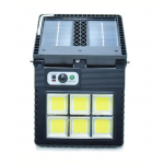 Solar COB LED Λάμπα με Τηλεχειριστήριο W783-6