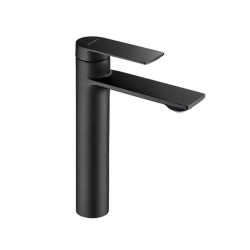 Pyramis Rovetta XL Black Matte Μπαταρία Νιπτήρος Αναμεικτική