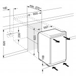 Liebherr Comfort UK 1720 Εντοιχιζόμενο Ψυγείο Mini bar Συντήρησης