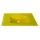 Gloria Glass Form Νιπτήρας 76*46 Yellow (40-9001)