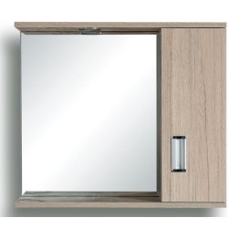 GLORIA 48-0007 FINO - ΕΡΜΑΡΙΟ PVC 62*55*13.5 ΜΕ ΕΝΑ ΦΩΣ ZEBRA