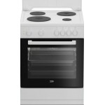 Beko FSM 66001 GWS Ηλεκτρική Κουζίνα 72lt με Εμαγιέ Εστίες