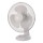 Eurolamp 147-29073 Ανεμιστήρας Επιτραπέζιος με Μανταλάκι Άσπρος 15W