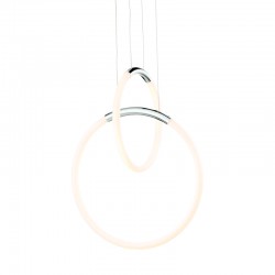 Aca ZM31LEDP40CH Φωτιστικό Led Οροφής Χρώμιο Venus