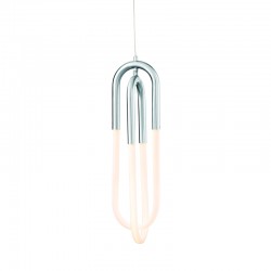 Aca ZM33LEDP15CH Φωτιστικό Led Οροφής Χρώμιο Venus