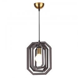 Aca ZM391P24WDL Φωτιστικό Οροφής Καφέ Triton