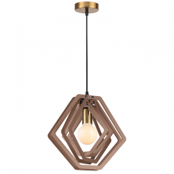 Aca ZM391P34WLL Φωτιστικό Οροφής Καφέ Triton