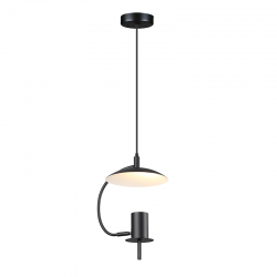 Aca ZM931P25B Φωτιστικό Οροφής Μαύρο Parachute