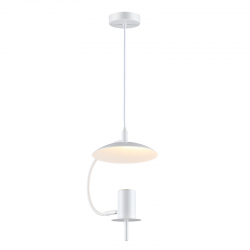 Aca ZM931P25W Φωτιστικό Οροφής Λευκό Parachute