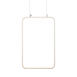 Aca V30LEDP18WH Φωτιστικό Οροφής Led Λευκό Symetria