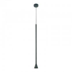 Aca YL22801PBK Φωτιστικό Οροφής Μαύρο Clouzot