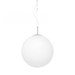 Aca V2010C300 Φωτιστικό Οροφής Μπάλα Λευκό Luna