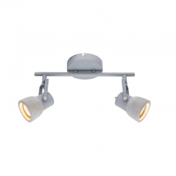 Aca MC171152 Φωτιστικό Σποτ ΙΙ Τσιμέντο Pepper