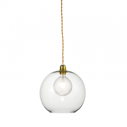 Aca V3643330CL Φωτιστικό Οροφής Διάφανο Pythia