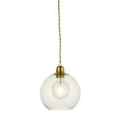 Aca V3643320LG Φωτιστικό Οροφής Διάφανο/Μέντα Pythia