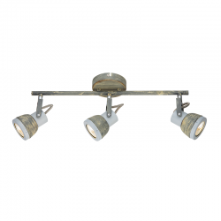 Aca MC167793R Φωτιστικό Σποτ III Σκουριά Inka